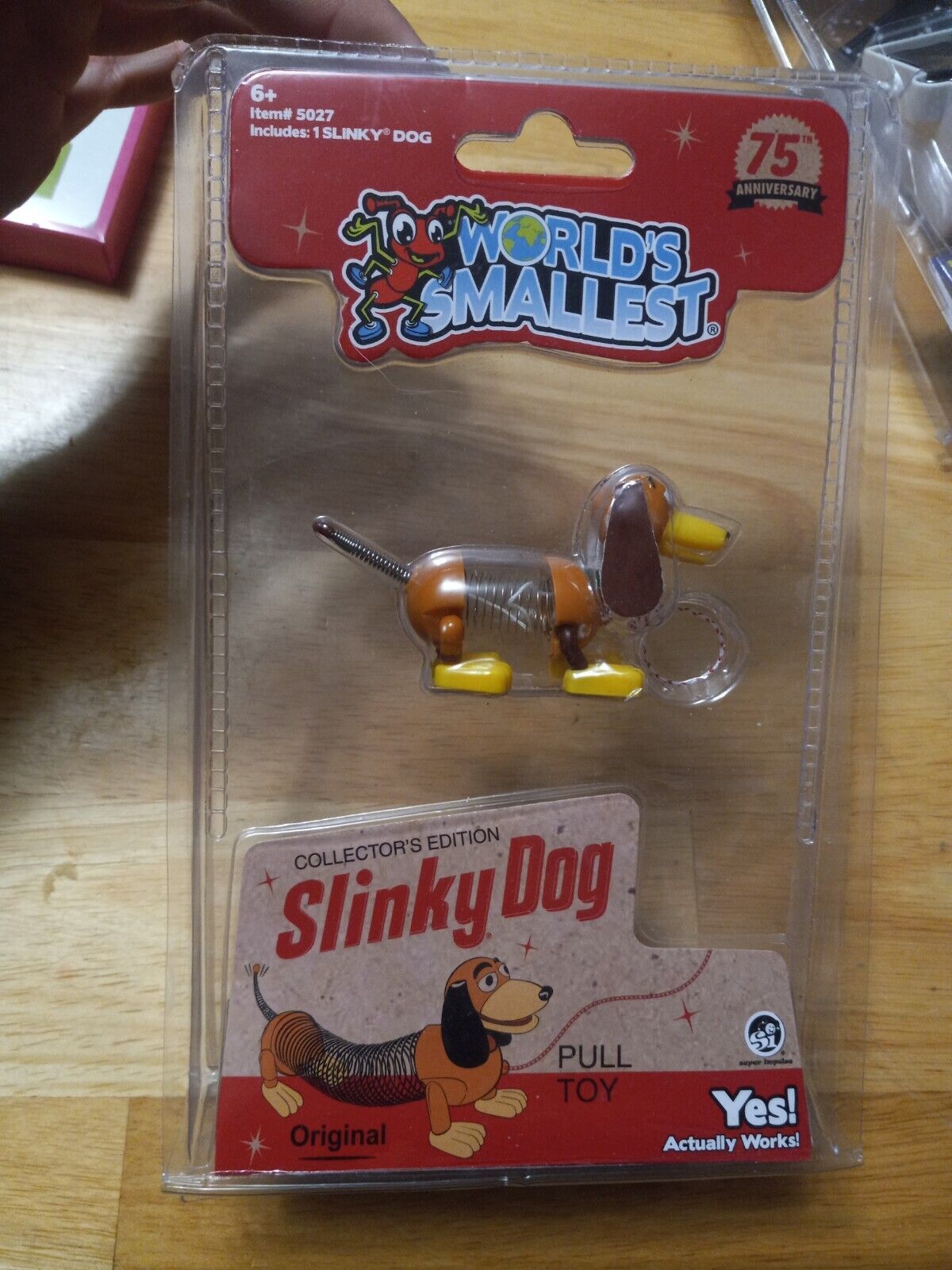 World's Smallest Slinky Dog Miniature Edition Size - Super Impulse