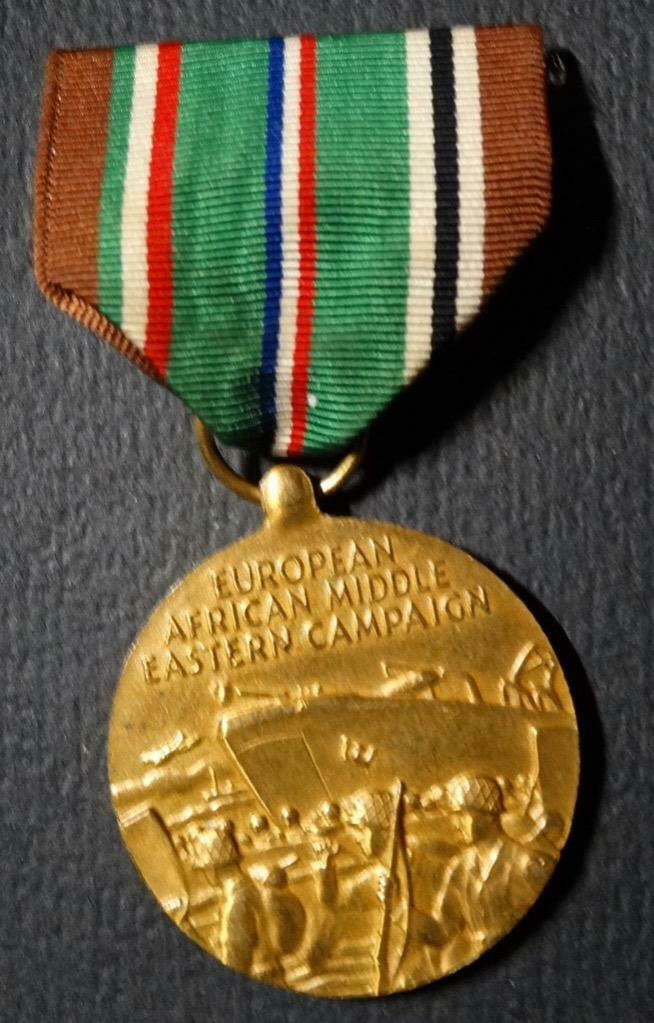 WW2 WII US Military European African Middle Eastern Campaign Medal