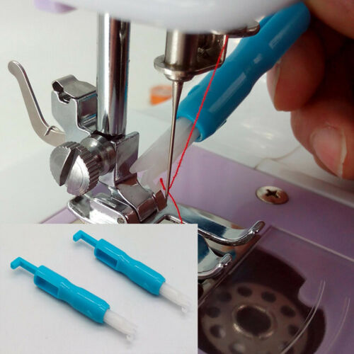 Needle Threader Insertion Applicator Handle Thread Sewing Machine Toolspractical