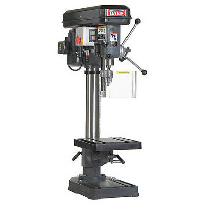 Dake Corporation 977100-1 Bench Drill Press, Belt Drive, 1/2 Hp, 120 V, 14 1/8
