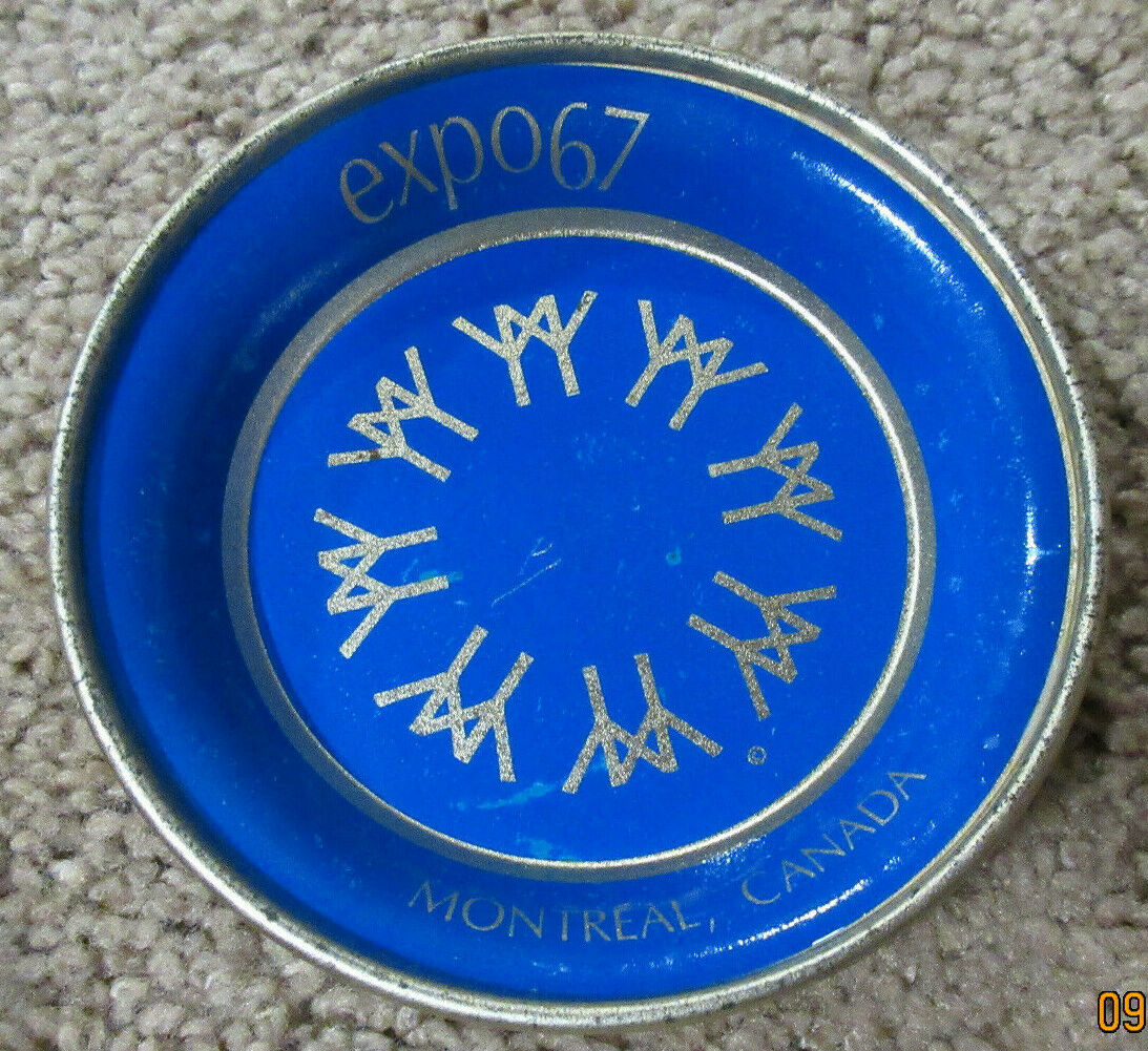 Expo 67  Aluminum Plate: 4"