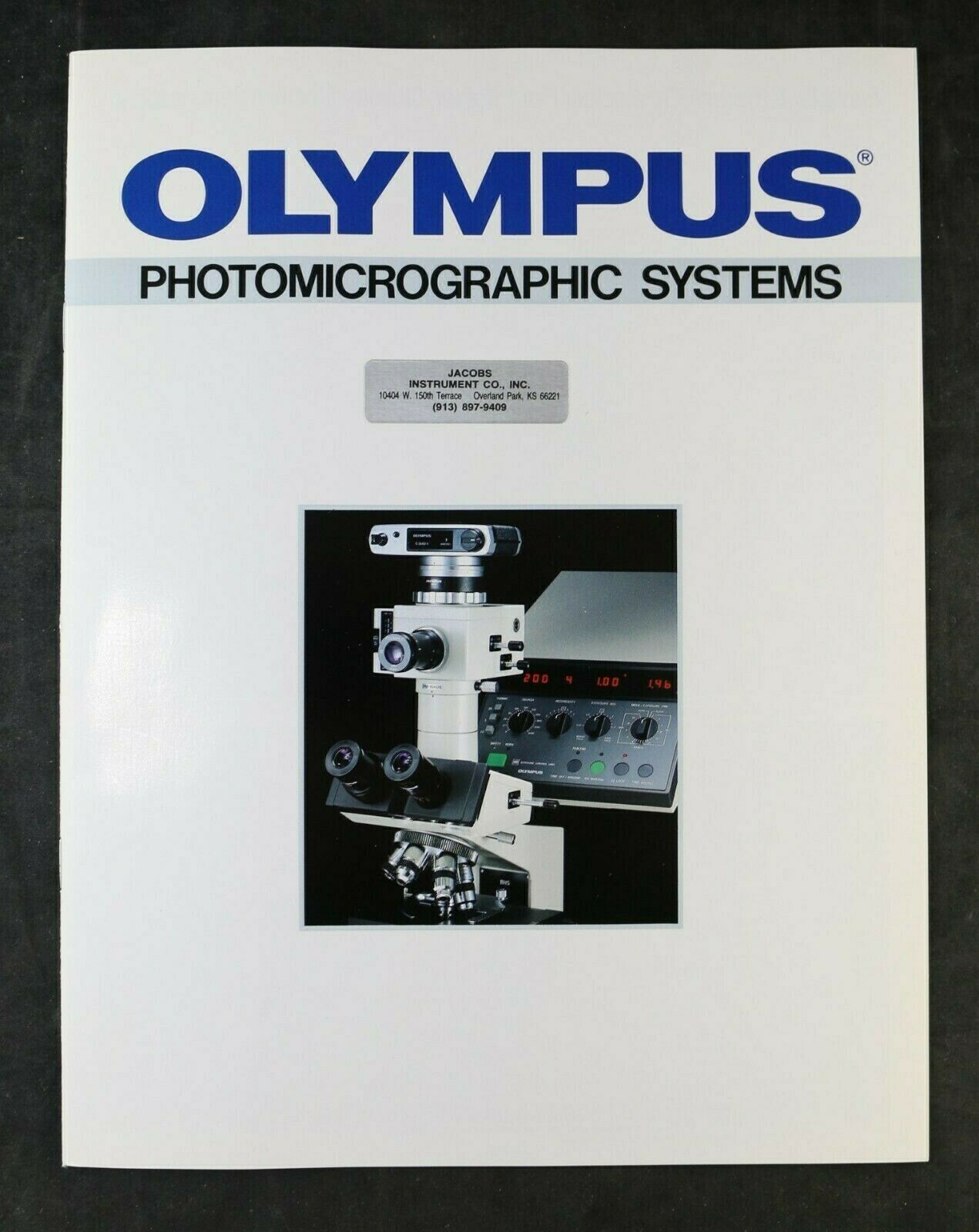 Olympus Photomicrographic Systems Brochure -vtg 1990s