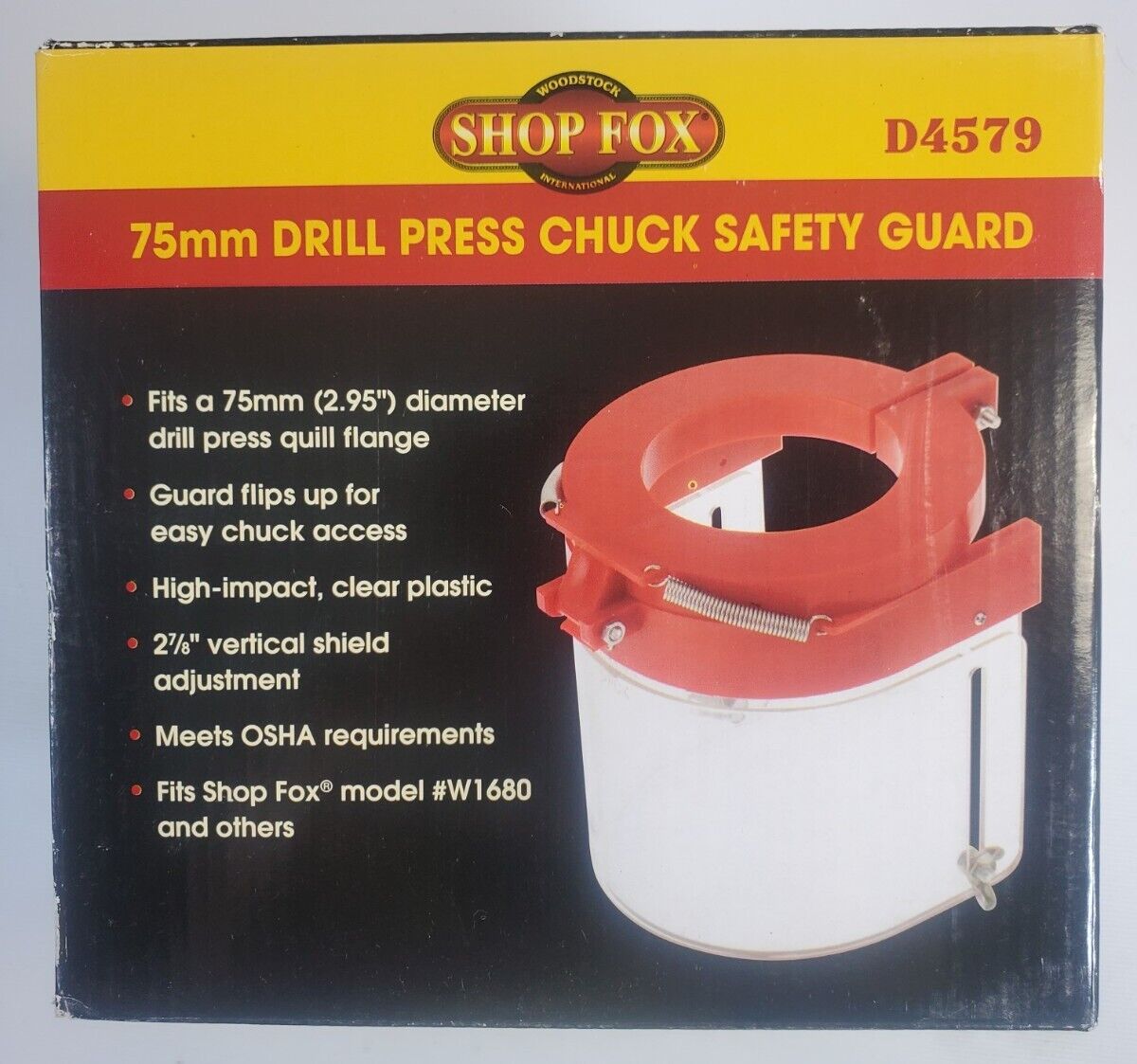 Shop Fox D4579—chuck Guard For 17" Floor Model Drill Press