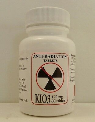 Kio3 Potassium Iodate Nuclear Anti Radiation 170 Mg