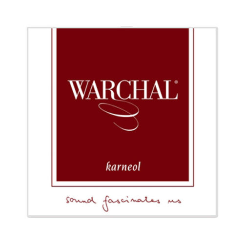 Warchal Karneol Violin String Set  4/4  E Ball End