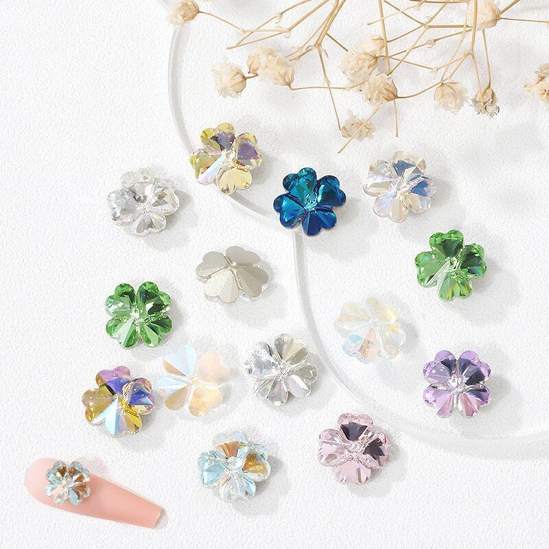 Flower Shape Loose Rhinestones Decorative Accessories Use For Bags Garment Shoes