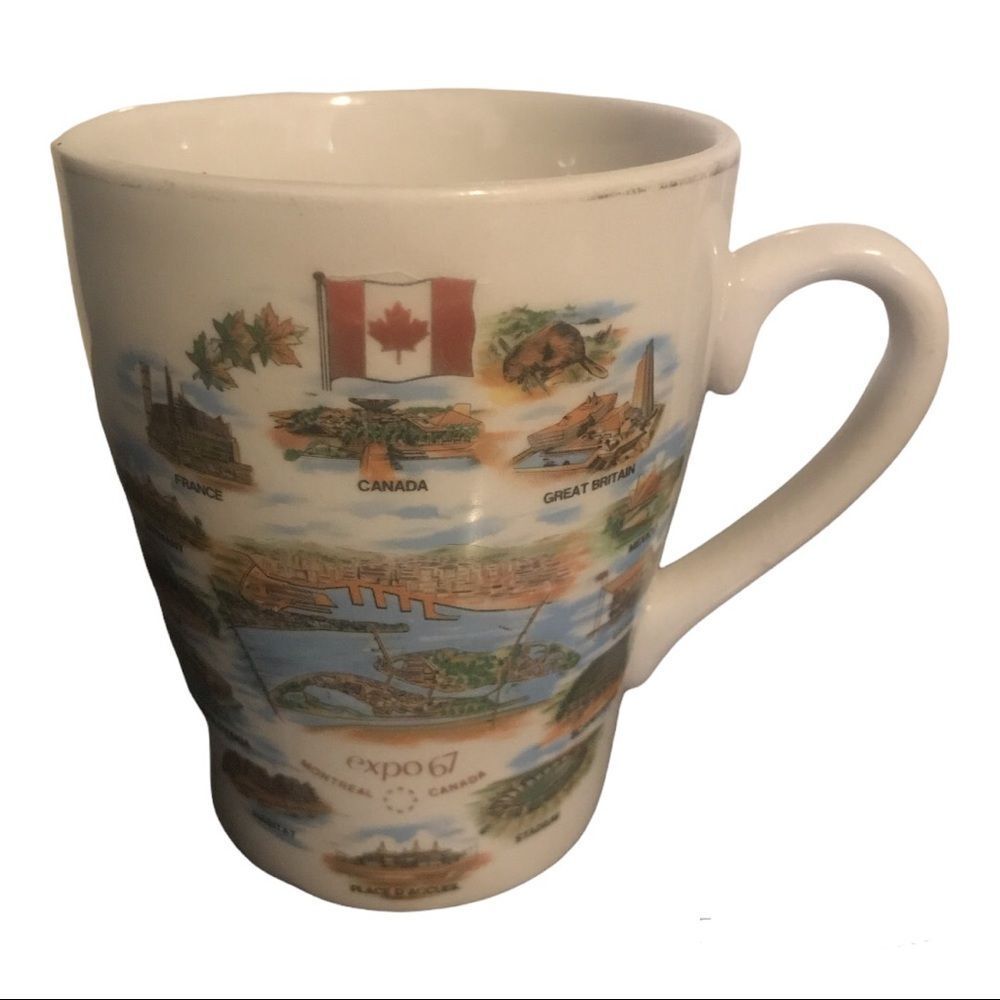 Expo 67 Teacup Coffee Mug Souvenir Tourist Montreal