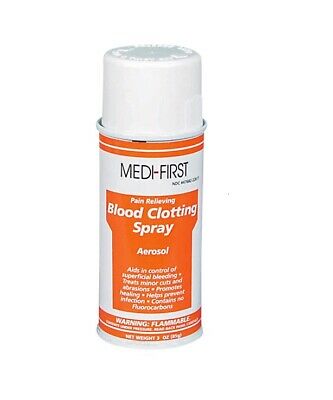 Blood Clotting Spray ( Medi-First) First Aid Quick Clot Wound Treatment