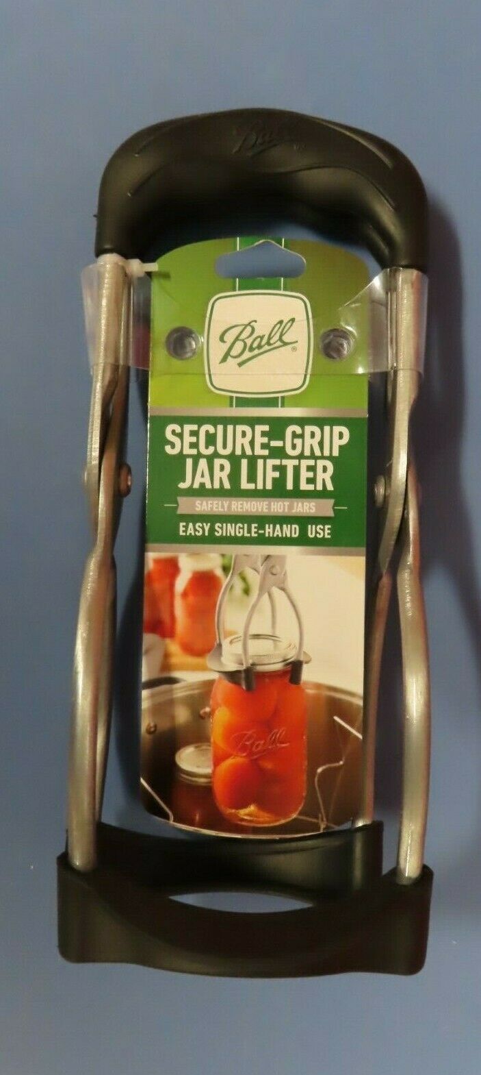 Ball Secure-Grip Jar Lifter #1440010731  Safely remove hot jars  Easy use  NEW