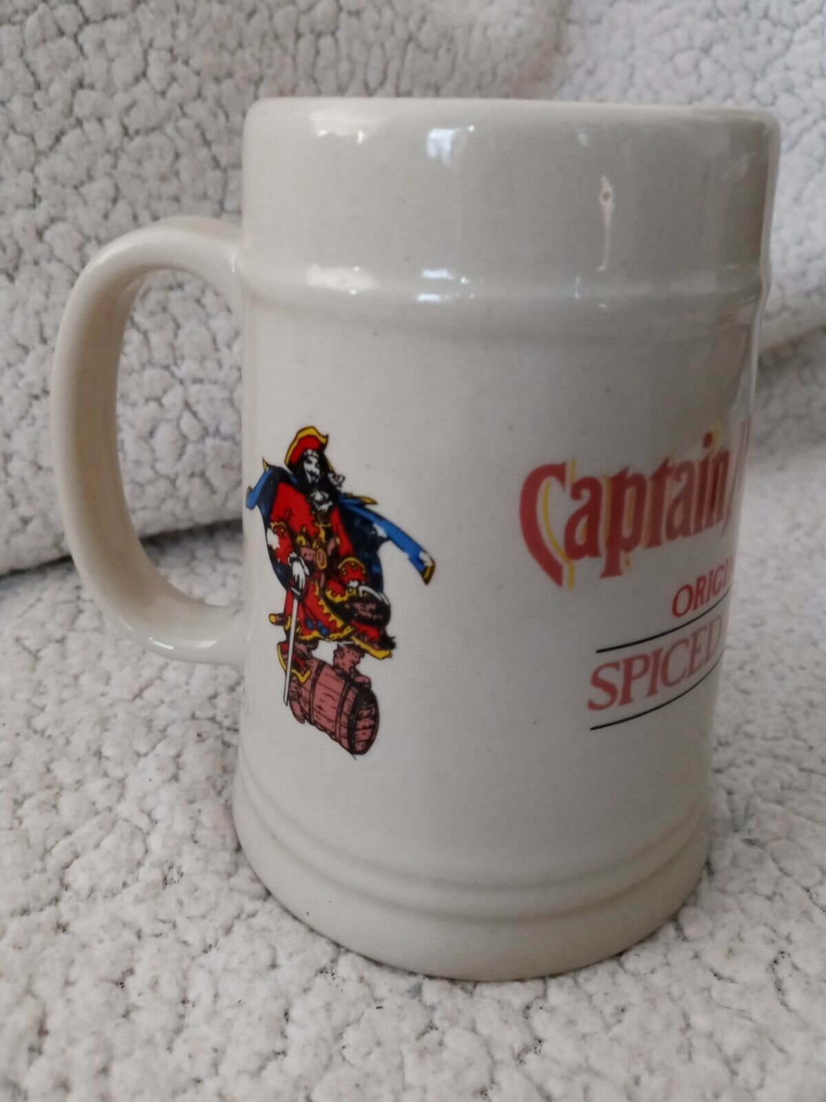 Captain Morgan Mug Beer Stein Tankard Rum Cup Ceramic Pirate
