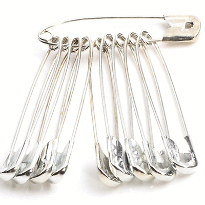 100 PACK Safety Pins EXTRA LARGE 1 1/2