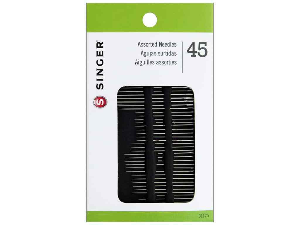 SINGER -  45 Count Hand Needles - Assorted sizes/types