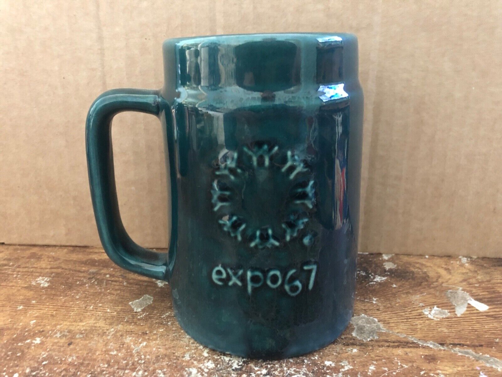 Vintage MONTREAL EXPO '67 Beer Stein Coffee Mug Canada #2