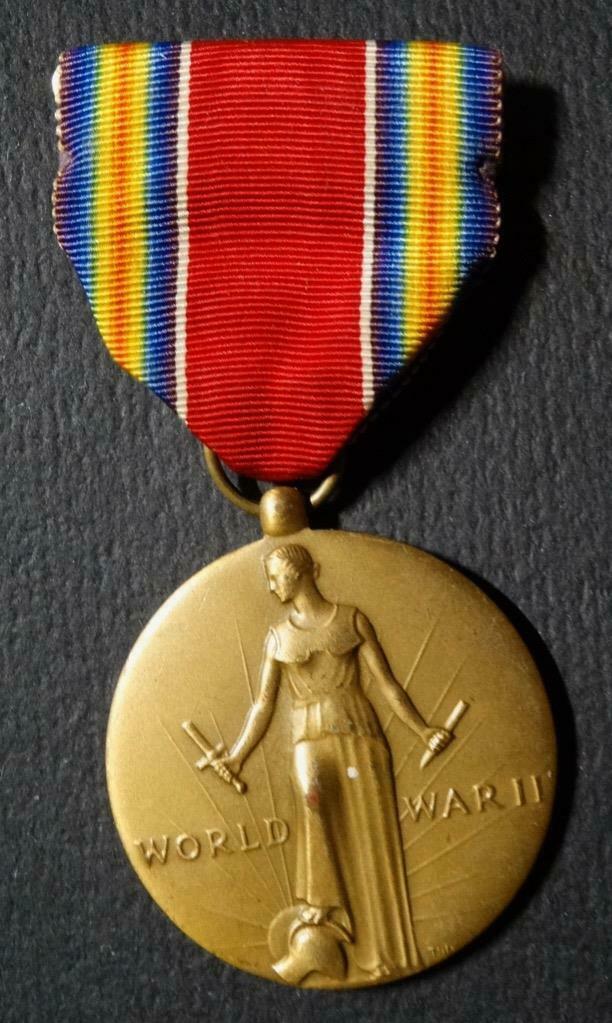 Ww2 Wwii 1941-45 Freedom From Fear Of Speech Brass Military Medal