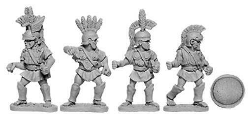 Xyston Miniature Italiotes 15m  Oscan Armored Infantry W/hoplite Shiel Pack New